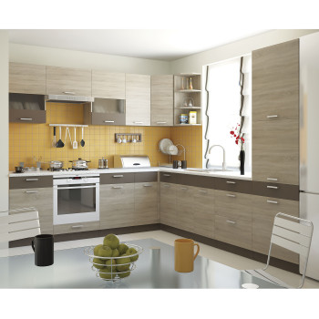 Alina Κάτω Ντουλάπι Γωνίας 100x44.5x85εκ Sonoma-Mocca Alina Κάτω Ντουλάπι Γωνίας 100x44.5x85εκ Sonoma-Mocca