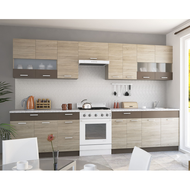 Alina Κάτω Ντουλάπι Γωνίας 100x44.5x85εκ Sonoma-Mocca Alina Κάτω Ντουλάπι Γωνίας 100x44.5x85εκ Sonoma-Mocca