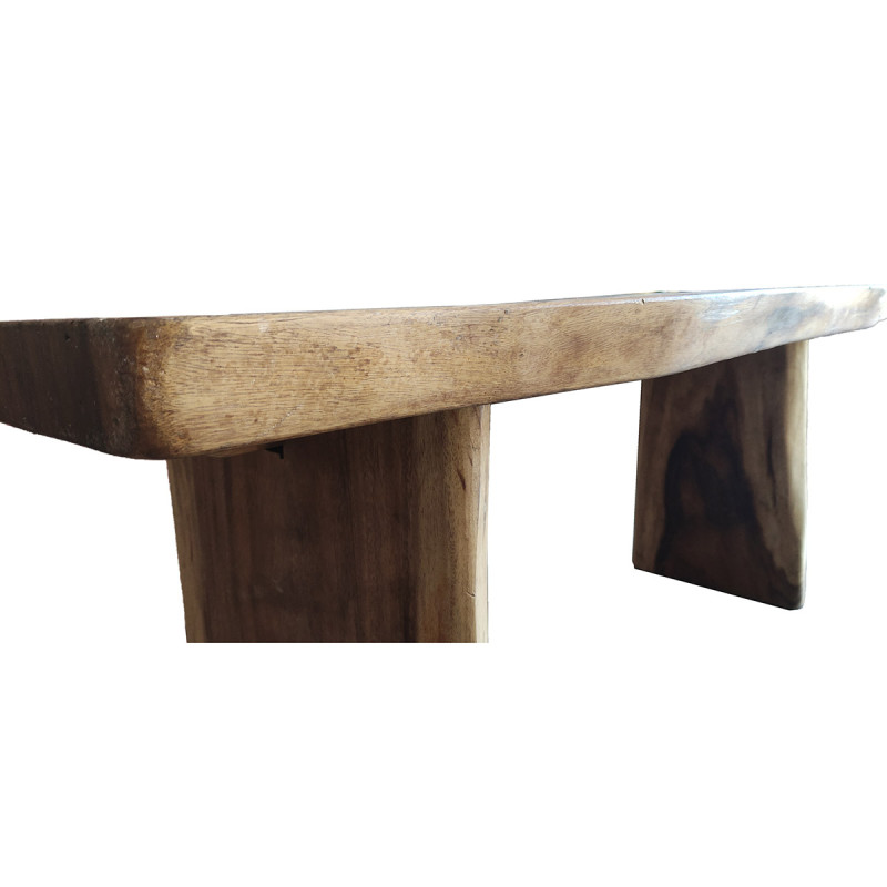 Τραπέζι Raw Καφέ 200x70x80cm Τραπέζι Raw Καφέ 200x70x80cm