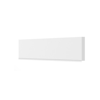 Ξύλινη Μπάζα Λευκή 270x10cm Ξύλινη Μπάζα Λευκή 270x10cm