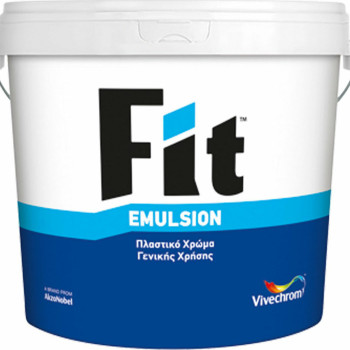 Fit Emulsion Vivechrom - Λευκό 9lt Fit Emulsion Vivechrom - Λευκό 9lt