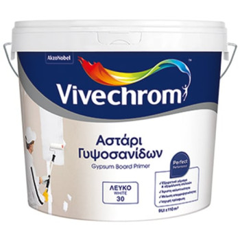 Αστάρι Γυψοσανίδων- Λευκό - Vivechrom Αστάρι Γυψοσανίδων- Λευκό - Vivechrom
