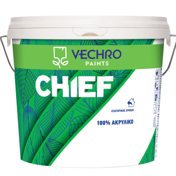 Chief Ακρυλικό Vechro - Λευκό  3lt Chief Ακρυλικό Vechro - Λευκό  3lt
