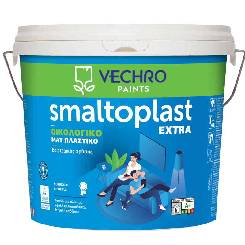 Smaltoplast Extra Vechro - Λευκό 10lt