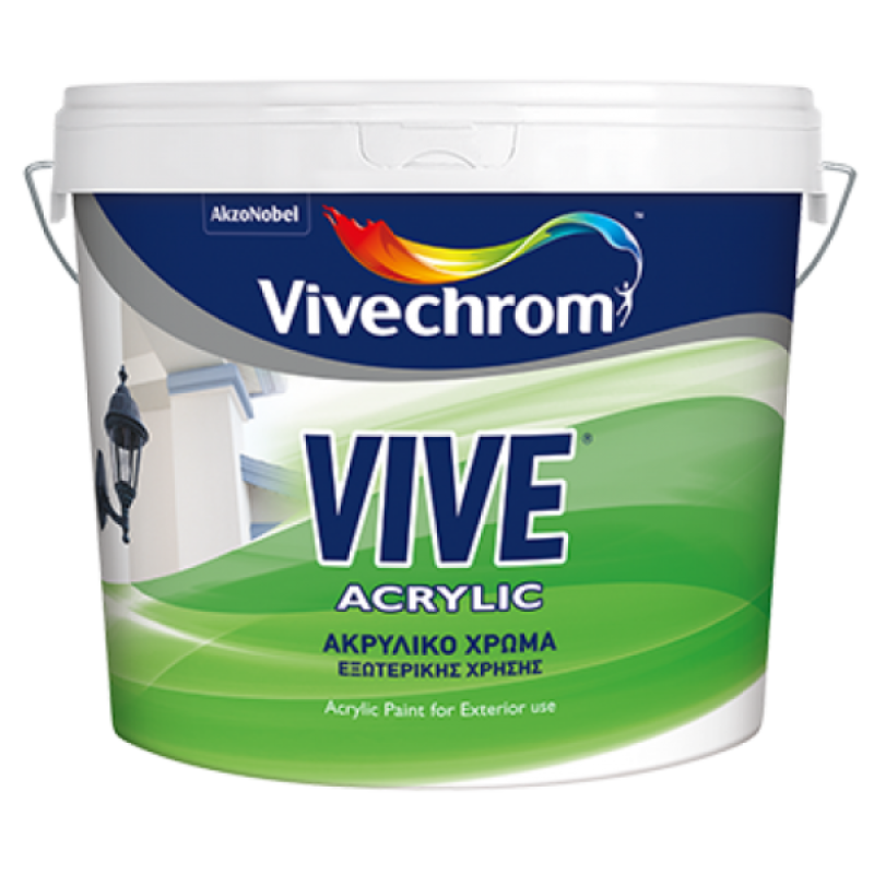 Vive Acrylic Vivechrom - Λευκό 3lt